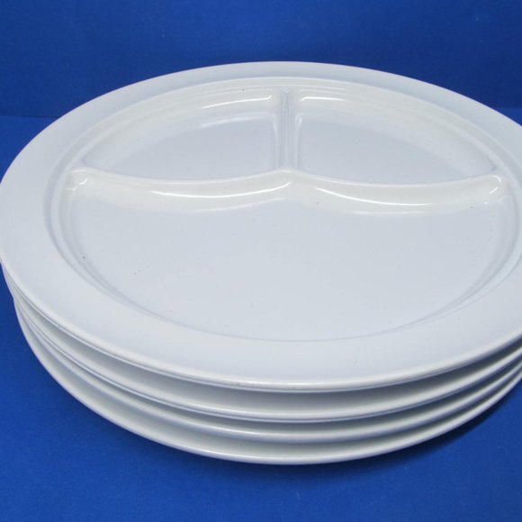 Proton Melamine Divided Plates 10  Bundle of 4 - Picture 6 of 7